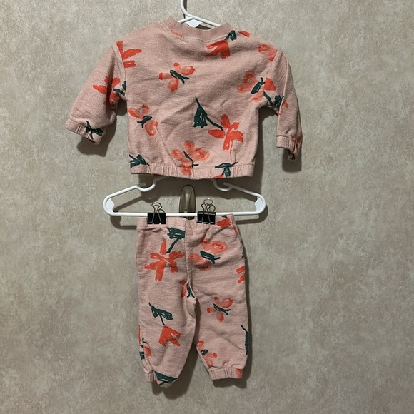 Salmon Cat&Jack 3-6mo pullover set
Carters butterfly and flower 6mo pullover set - Picture 7 of 12